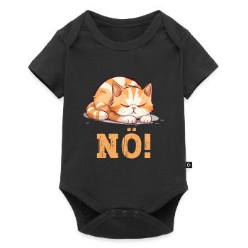 Nope Just Nope No No Cat Cat Funny Saying - Baby Premium short-sleeve bodysuit - black - Front