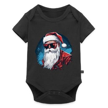 Joyeux Noël - Body à manches courtes Premium Bébé - noir - Devant