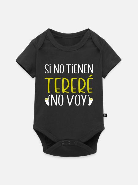 Paraguayan Guarani Terere - Baby Premium Kurzarmbody - Schwarz