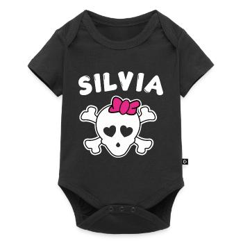 Pirate Silvia Design pour Filles et Femmes - Body à manches courtes Premium Bébé - noir - Devant