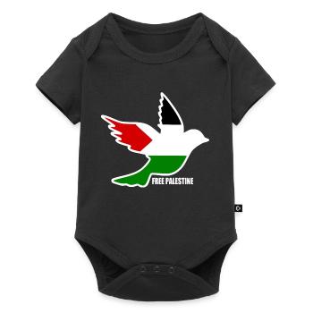 Free palestine - Baby Premium short-sleeve bodysuit - black - Front