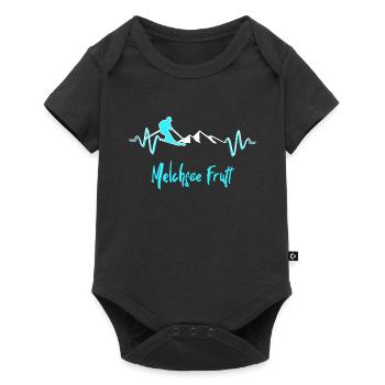 Ski Melchsee Frutt - Body à manches courtes Premium Bébé - noir - Devant