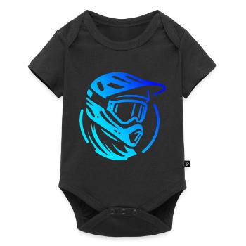 Cycliste Femme Cyclisme Cyclisme VTT - Body à manches courtes Premium Bébé - noir - Devant