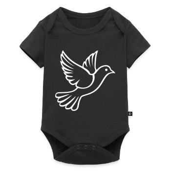 Dove - Baby Premium short-sleeve bodysuit - black - Front