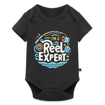 Ich bin ein Rollenexperte - Baby Premium Kurzarmbody - Schwarz - Vorne