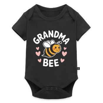 abeille abeille apicultrice abeille abeille - Body à manches courtes Premium Bébé - noir - Devant