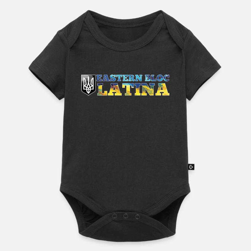 Bloc de l’Est Latina Ukraine Ukraine Cadeau - Body à manches courtes Premium Bébé - noir