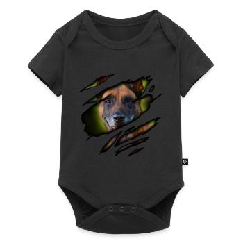 Malinois in me - Baby Premium short-sleeve bodysuit - black - Front