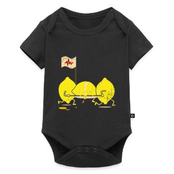 limonade - Body à manches courtes Premium Bébé - noir - Devant