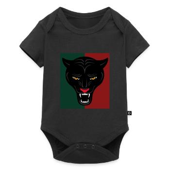 Jaguar black panther gift idea - Baby Premium short-sleeve bodysuit - black - Front