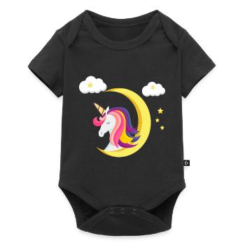 Licorne - Licorne - Body à manches courtes Premium Bébé - noir - Devant