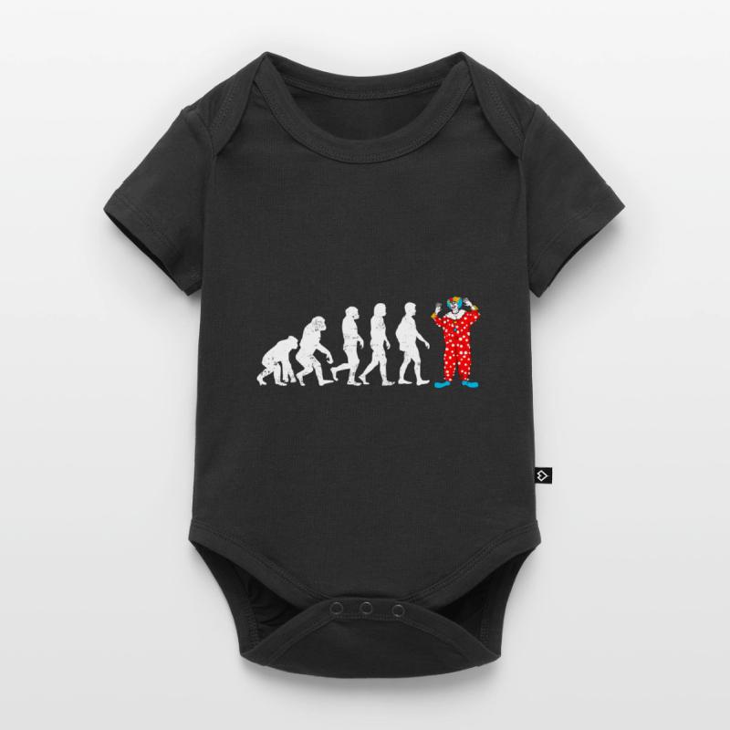 Evolution of Clown Evolution Baby Premium short-sleeve bodysuit