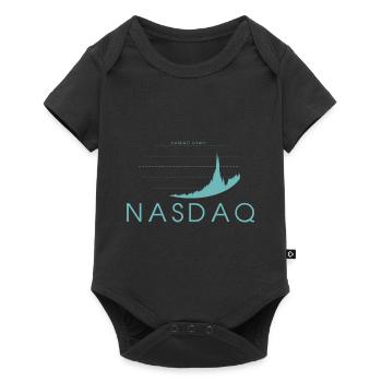 Retour de connaissances boursières - Body à manches courtes Premium Bébé - noir - Devant