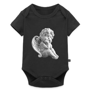 Angel Angel Angel Gift Idea - Baby Premium short-sleeve bodysuit - black - Front