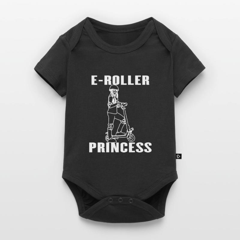 Elektro Roller Princesse E-Roller Idée cadeau Body à manches courtes Premium Bébé