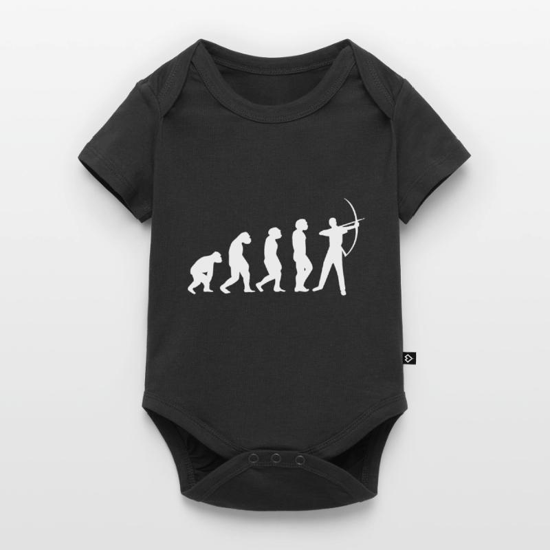L’évolution arc-en-ciel flèche et arc Body à manches courtes Premium Bébé