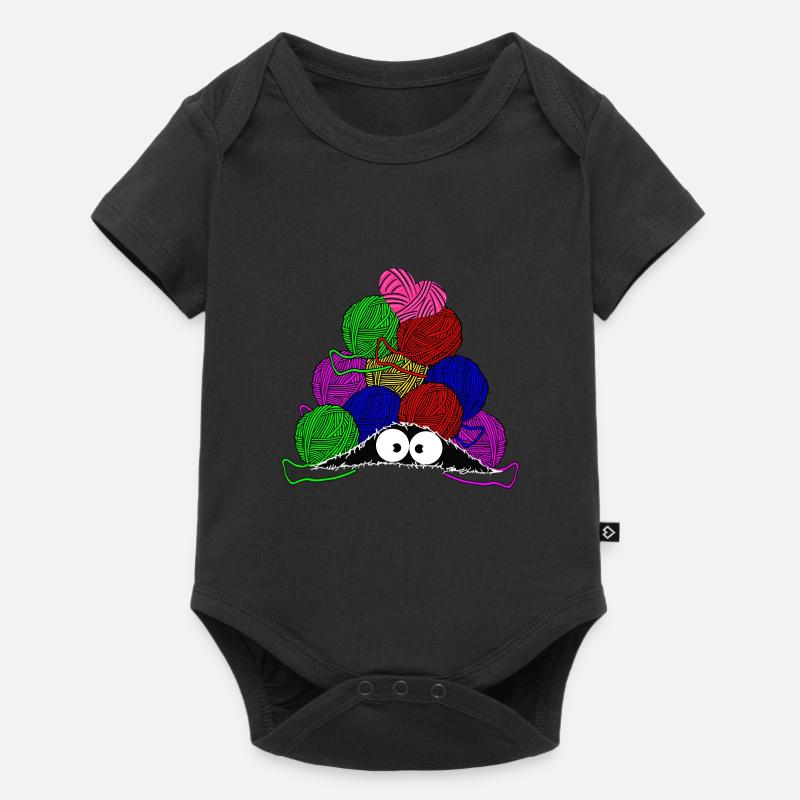 tricot - Body à manches courtes Premium Bébé - noir