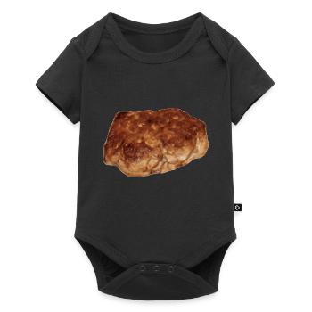 I love meatballs - shirt with meatball - Baby Premium short-sleeve bodysuit - black - Front