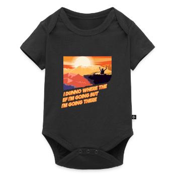 Randonnée vacances Bien-être Montagne Liberté Cadeau - Body à manches courtes Premium Bébé - noir - Devant