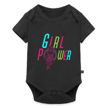 Girl Women Power Power Strength Venus Gift - Baby Premium short-sleeve bodysuit - black - Front
