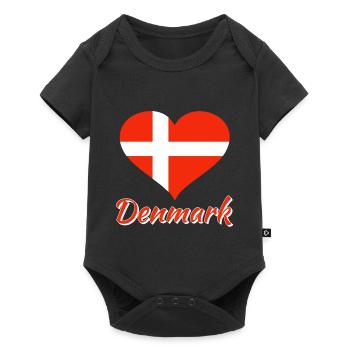 Danemark - Body à manches courtes Premium Bébé - noir - Devant