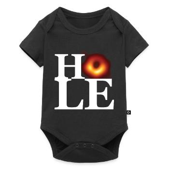 Black hole - Baby Premium short-sleeve bodysuit - black - Front
