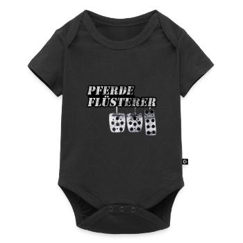 Auto Tuning Auto Sprüche - Baby Premium Kurzarmbody - Schwarz - Vorne