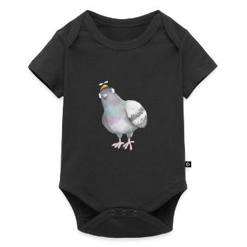 Noix de pigeon - Body à manches courtes Premium Bébé - noir - Devant