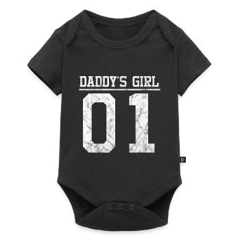 Daddy's Girl 01 - Baby Premium short-sleeve bodysuit - black - Front