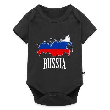 Russie - Body à manches courtes Premium Bébé - noir - Devant