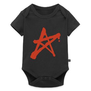 anarchie - Body à manches courtes Premium Bébé - noir - Devant