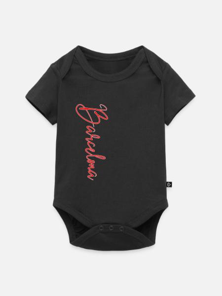 Barcelone - Body à manches courtes Premium Bébé - noir