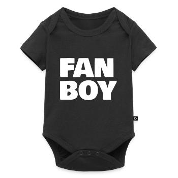 Fan Boy - Baby Premium short-sleeve bodysuit - black - Front