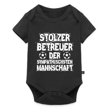 Betreuer Fußballmannschaft - Baby Premium Kurzarmbody - Schwarz - Vorne