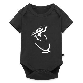 Conception de pélican - Body à manches courtes Premium Bébé - noir - Devant