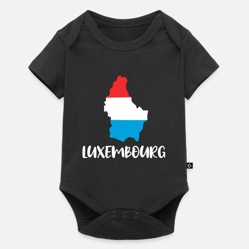 luxembourg - Body à manches courtes Premium Bébé - noir