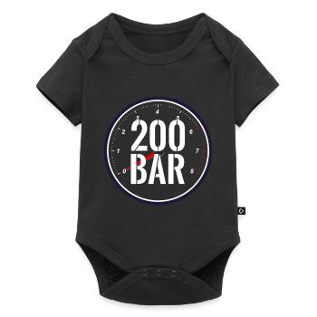 Plongée - Shirt Vacances Sport Ocean Cadeau - Body à manches courtes Premium Bébé - noir - Devant