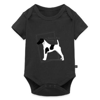 The Smooth Fox Terrier by IxCÖ - Baby Premium short-sleeve bodysuit - black - Front