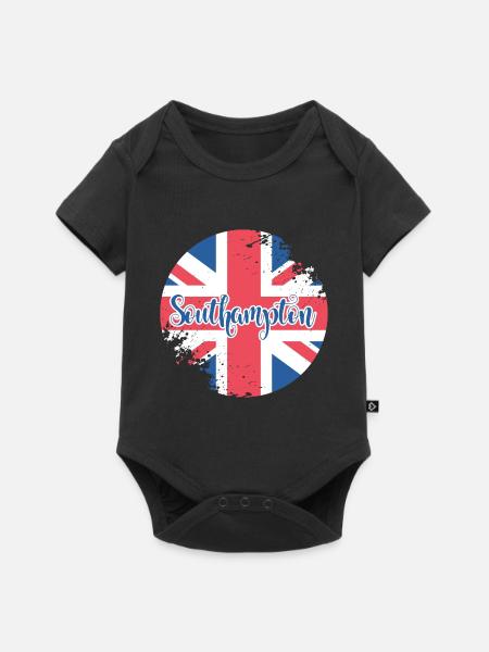 Southampton - Baby Premium short-sleeve bodysuit - black