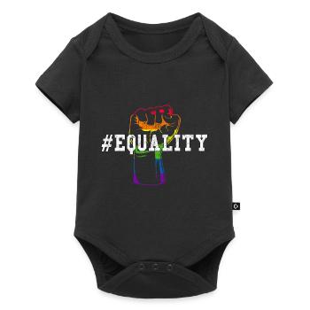 # Equality - Baby Premium short-sleeve bodysuit - black - Front