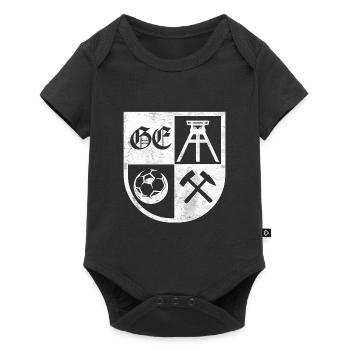 Gelsenkirchen coat of arms - Baby Premium short-sleeve bodysuit - black - Front