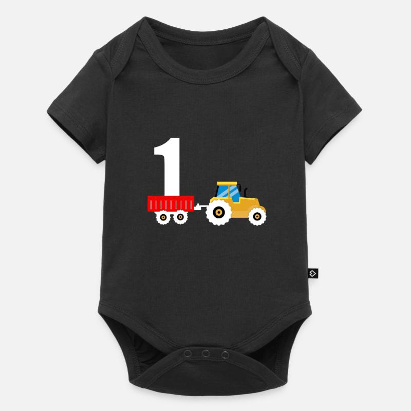 1er cadeau d'anniversaire garçon - Body à manches courtes Premium Bébé - noir