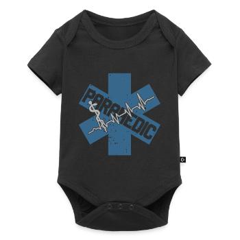 Ambulanciers ambulanciers Services de secours - Body à manches courtes Premium Bébé - noir - Devant