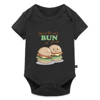 Tu es le seul petit pain pour moi - Body à manches courtes Premium Bébé - noir - Devant