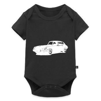 Classique de type E d'Angleterre - Body à manches courtes Premium Bébé - noir - Devant