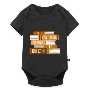 Books Addiction Addicted Bookworm Reading Bookworm - Baby Premium short-sleeve bodysuit - black - Front