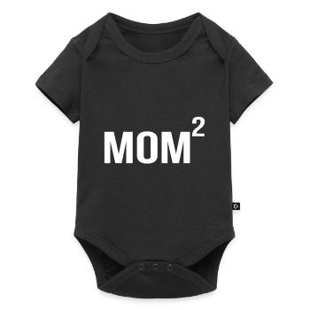 Mom 2 - Baby Premium short-sleeve bodysuit - black - Front