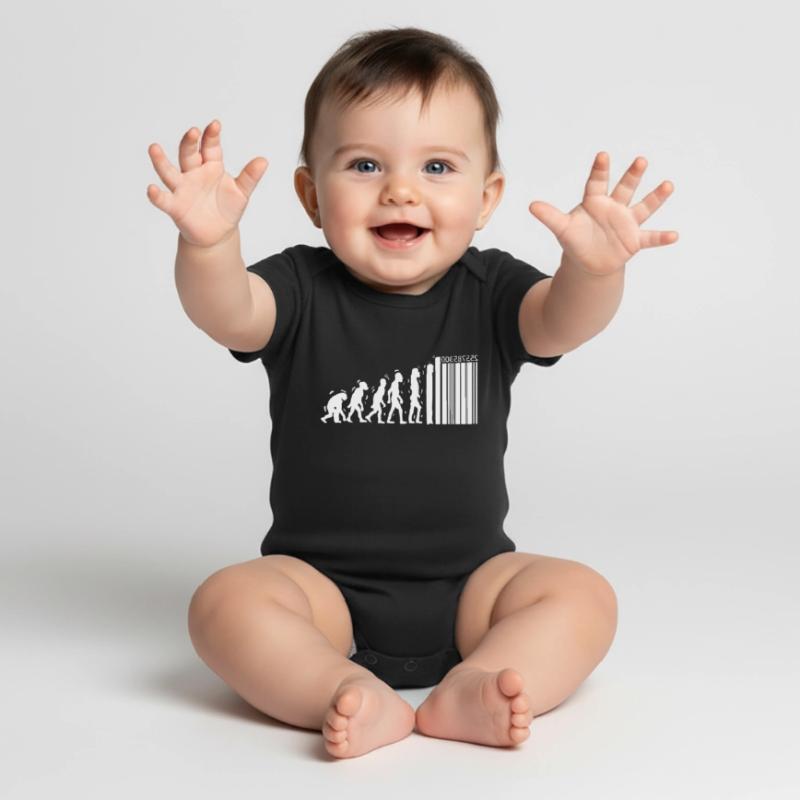 Unique Evolution Design For Consumers Evolution Baby Premium short-sleeve bodysuit