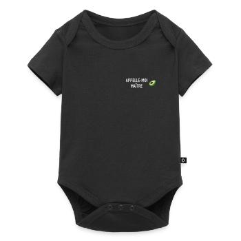 Appelle-moi maître - Body à manches courtes Premium Bébé - noir - Devant
