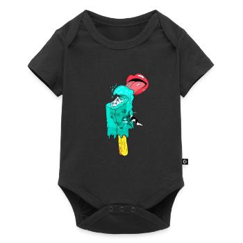 Water ice <3 - Baby Premium short-sleeve bodysuit - black - Front